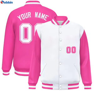 Chaqueta Universitaria Personalizada de Moda para Adultos, Chaqueta de Béisbol Personalizada, Chaqueta Estilo Universitario, Unisex, Talla Grande - Product Image 1