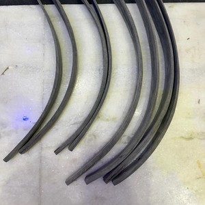 Polished Large Round Buffalo Horn bow strip <b>Crafts</b> - Product Image 1