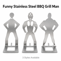 Support de cuisson pour hot-dogs en acier inoxydable, style coréen amusant, pour barbecue extérieur – Offre spéciale