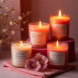 AIKUN Handmade 100% Organic Soy Wax Aromatic <b>Candles</b>-Father's Day & Diwali Edition Luxury <b>Scented</b> for Home Decor & Retail - Product Image 2