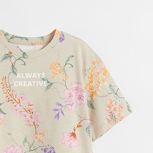 Sweet Girl Primavera Manga larga Rid Love Print Dot Cuello alto Tops Camisetas Bebé Niños Bottoming Girls Shirt Blusa - Product Image 5