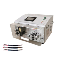 Sinrad SR-70JC 70MM Quadratische Elektronische Kabelschneid- und Abisoliermaschine mit Touchpanel, SPS, 12-Rad-Antrieb, 800W, Halbautomatisch/Automatisch