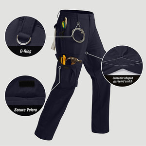 กางเกงคาร์โก้ทำงานสไตล์ไม่เหมือนใครกางเกงคาร์โก้สำหรับทำงานดีไซน์ใหม่ - Product Image 4