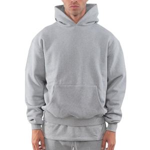 2023 dernière haute qualité personnalisé 100% coton sweat à capuche pour hommes sweat numérique respirant goutte épaule polaire pour la saison d'automne - Product Image 3