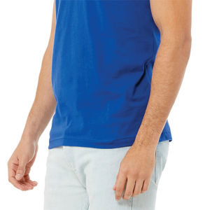 True Royal unisex เสื้อยืดคอวี100% ผ้าฝ้าย, นุ่มและน้ำหนักเบา, จำเป็นแขนสั้น4.2ออนซ์ - Product Image 5
