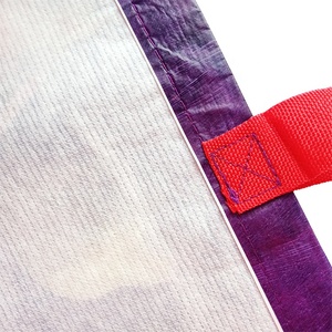 ถุงช้อปปิ้งผ้าไม่ทอพร้อมลวดลายปรับแต่งได้ หูหิ้วทำจากผ้าไม่ทอและสายรัด PP มีหลายขนาด - Product Image 6