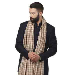 Men Winter Traditional <b>Wool</b> Shawl Soft Warm Breathable Elegant Solid Color <b>Wrap</b> 300g - Product Image 5