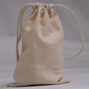 Venta al por mayor, cómoda, ecológica, vela de lino, lona, algodón, bolsa de almacenamiento de polvo, logotipo personalizado, impreso, reciclado, diseño de cordón - Product Image 5