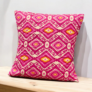 Jaipuri ปลอกหมอนอิงลายหน้าจอมือ5ชิ้นสไตล์หรูหราสำหรับของขวัญโรงพยาบาลโรงแรมเพิ่มความอบอุ่นทุกมุม - Product Image 1