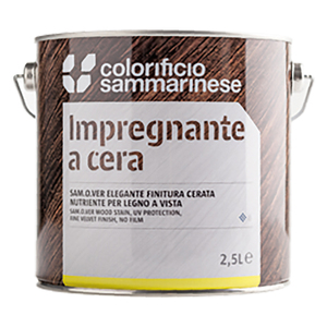 Cera Impregnante 'samolegno' Lt. 0,750 Noce Chiaro - Product Image 1
