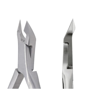 Pince à cuticules pour ongles de qualité chirurgicale 5 "en acier inoxydable allemand Double ressort pince à cuticules pour ongles pour la beauté - Product Image 6