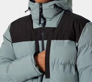 Veste matelassée pour homme avec tissu matelassé, design tendance OEM ODM, vestes d'hiver de haute qualité, personnalisable, confortable, vêtements d'hiver - Product Image 5