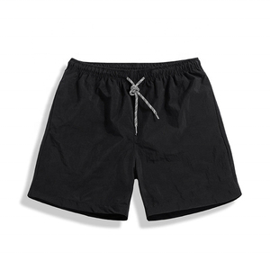 2025 hommes décontracté entraînement Gym Fitness Shorts Nylon toile élastique taille fermeture couleur unie en gros XS à 6XL tailles - Product Image 3