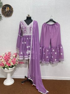 Costume spécial d'été d'Anushka Sen's pour femmes élégant et adapté à l'âge pour les occasions spéciales - Product Image 5