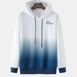 Sudadera con Capucha para Hombre, Ropa de Invierno para Adultos, 100% Algodón, Sólida, Ecológica, Transpirable, de Alta Calidad, Diseño Personalizado, con Bolsillo - Product Image 1