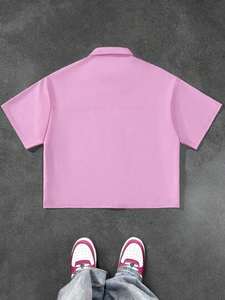 เสื้อยืดผู้ชายทรงหลวมโอเวอร์ไซส์ คอทรงโอ แขนสั้น ผลิตตามสั่ง ขายส่ง สไตล์วินเทจ เป็นมิตรกับสิ่งแวดล้อม แห้งเร็ว น้ำหนักเบา - Product Image 3