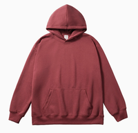 Sudaderas con Capucha de Alta Calidad al por Mayor de Fábrica, Unisex, de Algodón, Talla Grande, para Invierno, Casuales, con Bolsillo Delantero, Estilo Urbano