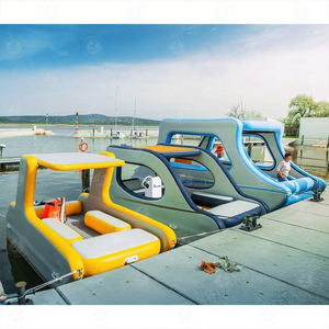 Catamaran gonflable <span class=keywords><strong>de</strong></span> bateau d'île <span class=keywords><strong>de</strong></span> flotteur <span class=keywords><strong>de</strong></span> bateau <span class=keywords><strong>de</strong></span> motomarine électrique à énergie solaire pour la rivière <span class=keywords><strong>de</strong></span> lac - Product Image 2