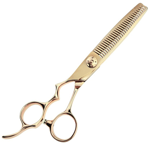 Professional teeth <b>Hair</b> <b>Thinning</b> <b>Scissors</b> 5.5" stainless steel Adjustable gripped <b>Hair</b> Salon barber <b>Scissors</b> - Product Image 1