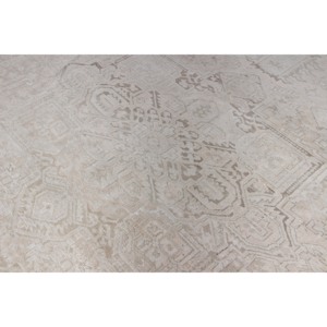 พรมขนาด 9.3x11.6 ฟุต, พรมตุรกี, พรมขนสัตว์สีเบจลายเรขาคณิตสไตล์วินเทจ - Product Image 2