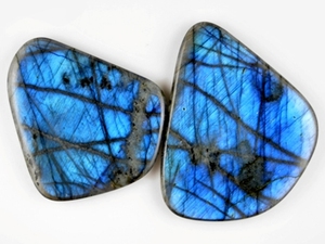Pierre de palmier en cristal de labradorite de feu bleu naturel beaux flashs pierre de guérison en cristal de quartz puissante pour l'intuition minérale - Product Image 6