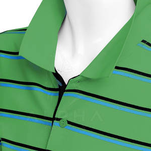 Nueva llegada de color verde Polos para mujer Personalizar su propio diseño Polos para mujer para adultos - Product Image 4