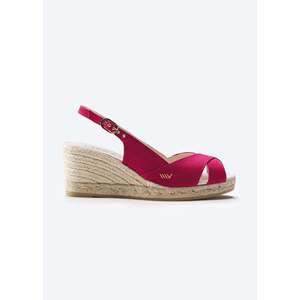 Sandali con zeppa in tela in edizione limitata Llansa - Product Image 1
