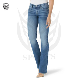 Prix de gros Vêtements de mode Pantalons en jean pour femmes Matériel de haute qualité Pantalons en jean de qualité supérieure pour femmes. - Product Image 6
