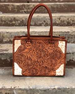 Thời trang tay dụng cụ 100% da chính hãng cổ điển Trọng lượng nhẹ Vai Tote túi phong cách văn phòng làm việc của phụ nữ Crossbody Tote - Product Image 5