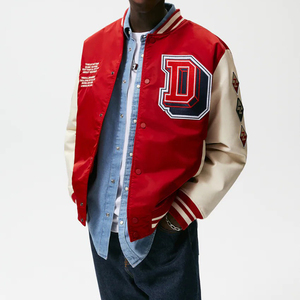 Wool <b>Varsity</b> <b>Jacket</b> <b>Mens</b> Warm College Letterman <b>Bomber</b> <b>Jacket</b> Custom Embroidery Team Wear High Quality - Product Image 3