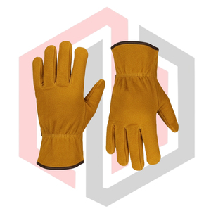 Gants en cuir marron, entièrement lisses, MH EXPORT IMPORT, stériles, résistants aux déchirures, respirants, sans silicone, sans poudre - Product Image 4
