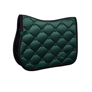 Manta de Silla de Montar de Espuma Premium Cómoda para Doma Clásica, Suave para el Cuidado Equino, Color Rojo Oscuro, Personalización Aceptada, Tela Satén Duradera - Product Image 6