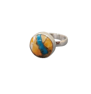 925 Stamped Wedding Gift Natural Designer High Quality Jewelry <b>Ring</b> 925 Sterling <b>Silver</b> Handmade Gemstone Turquoise <b>Spinner</b> <b>Ring</b> - Product Image 1