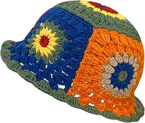 Chapeau seau en crochet avec logo brodé personnalisé pour femmes, bonnets, casquette en tricot, chapeau d'hiver design, bonnet en satin de soie - Product Image 1