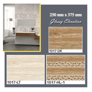 กระเบื้องเซรามิกตกแต่งผนังดีไซน์ใหม่จากความสูง250X375มม. กระเบื้องผนังทั้งภายในและภายนอกกำแพง - Product Image 3