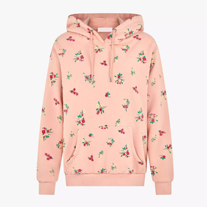 Sweat-shirts d'hiver pour femmes à manches longues, doublés de polaire, personnalisables, avec poche avant, écologiques et respirants - Product Image 5