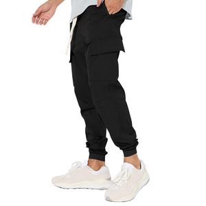 Wholesale Customized Logo Heavyweight Canvas Outdoor <b>Work</b> <b>Cargo</b> <b>Pants</b> with Elastic Waist and Many Pockets for Men's Winter Use - Product Image 6