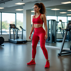 Conjunto de Yoga de dos piezas para mujer, ropa deportiva para gimnasio, Fitness, conjuntos de mallas para mujer - Product Image 3