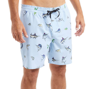 Shorts de pêche pour hommes en tissu infroissable, tendance USA, avec tissu extensible pour les sports actifs - Product Image 4