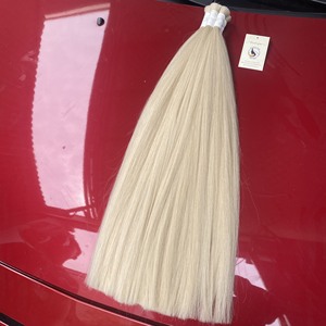 Fornitore di capelli umani grezzi di migliore qualità fornitore di capelli vergini all'ingrosso <span class=keywords><strong>colore</strong></span> <span class=keywords><strong>biondo</strong></span> <span class=keywords><strong>platino</strong></span> slavo europeo 1200 estensione all'ingrosso dei capelli - Product Image 5