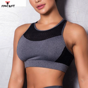 Diseño popular Logotipo personalizado Transpirable Tallas grandes Sujetador de yoga Sujetadores deportivos para mujeres Hecho en Pakistán - Product Image 2