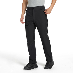 2025 meilleurs pantalons Softshell pour hommes nouvelle dernière conception pantalons de Ski en plein air neige Cargo jambe large Streetwear Snowboard - Product Image 1