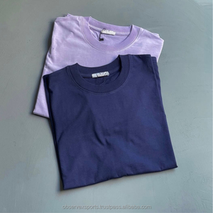T-shirt décontracté pour homme en coton 100% de haute qualité, coupe classique, écologique, respirant, col rond, 250 g/m², t-shirt vierge personnalisable - Product Image 4