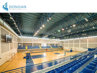 Estructura de Acero Prediseñada Anticorrosión para Estadios, Estructura Metálica de Gran Envergadura para Proyectos de Complejos Deportivos Universitarios