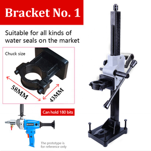 58x43cm Ständer für Diamantkernbohrmaschine mit 2 Wiederverwendbaren Befestigungswerkzeugen & Spreizdübeln - Product Image 3