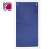 Tapis de sport et yoga suspendu bicolore 120 cm en EVA à cellules fermées, antidérapant, inodore, non toxique, durable et résistant aux bactéries, avec œillets