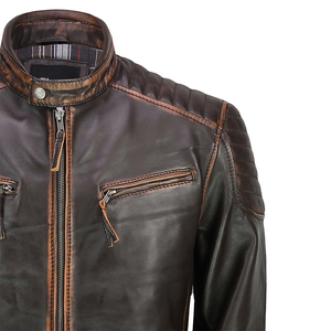 2025 Fashion New Quality Customize Men Leather Jacket for Men's Slim Fit Stylish 100% Original Leather Jackets - Product Image 6