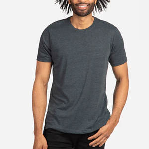 Camisetas Personalizadas Blend District, Camisetas de Peso Perfecto, Camisetas de Cuello Redondo, Camisetas de Nivel Superior, Camisetas de Cuello Redondo CVC - Product Image 4