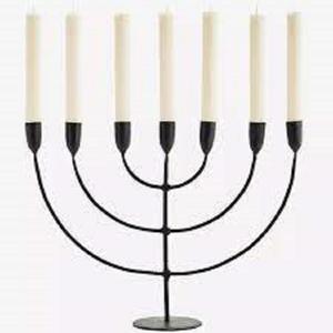 Prix raisonnable Style minimaliste fait à la main 7 bras bougeoir mariage candélabre pièce maîtresse support de bougie en métal - Product Image 1