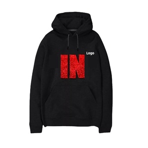 MOVATEXTILE Sweat-shirt à capuche zippé pour hommes, pantalon ample et 2 pièces en molleton de coton, couleur rose, coupe ajustée - Product Image 2